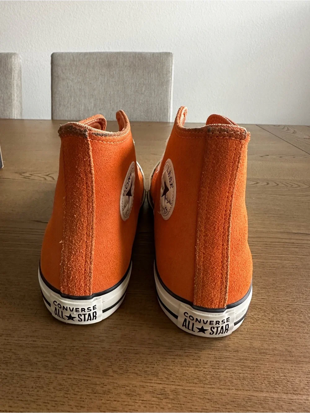 Converse Orange High-Top Chuck Taylor All Star Sneakers